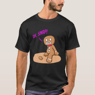 T-shirt Ampu Humour Snap bras de jambe amusant récupératio