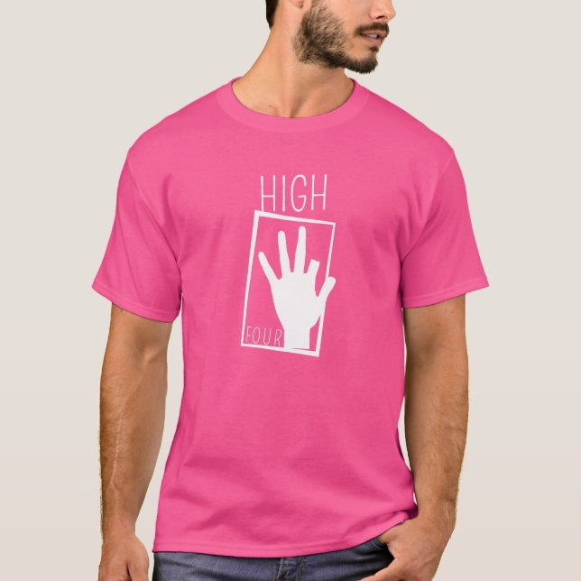 T-shirt Amputation de doigt à quatre coupures (Devant)