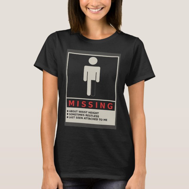 T-shirt Amputation de la jambe de l'affiche de l'amputatio (Devant)