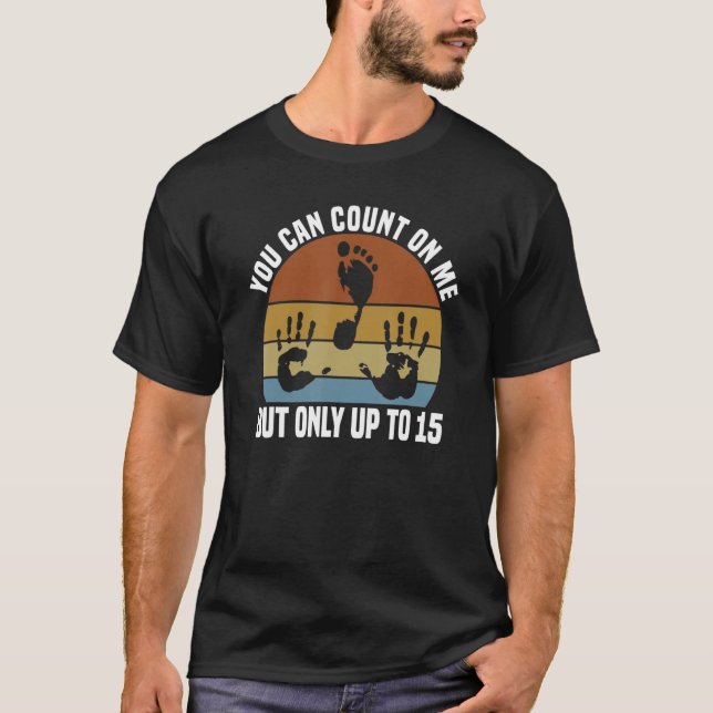 T-shirt Amputation de la jambe Support de la sonde en faut (Devant)