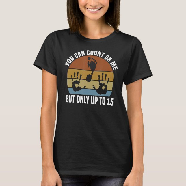 T-shirt Amputation de la jambe Support de la sonde en faut (Devant)