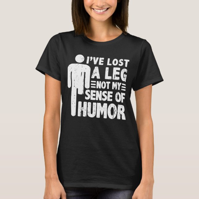 T-shirt Amputation prothétique de la jambe (Devant)