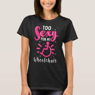 T-shirt Amputé de jambe en fauteuil roulant