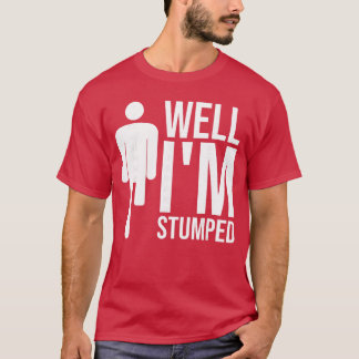 T-shirt Amputé drôle handicap jambes prothétiques amputées