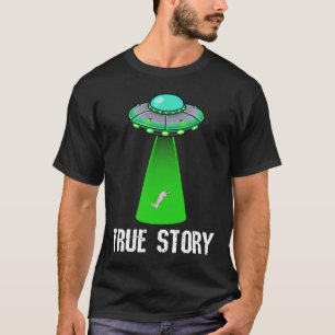 T-shirt Amputé Jambe Pied Amputation OVNI Enlèvement Alien