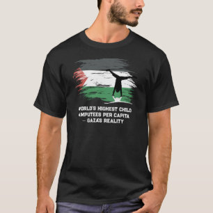 T-shirt Amputés infantiles par capita les plus nombreux au