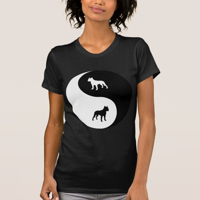 T-shirt AmStaff Yin Yang (Devant)