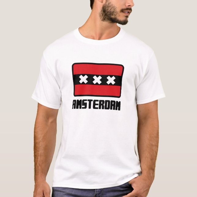 T-shirt Amsterdam (Devant)