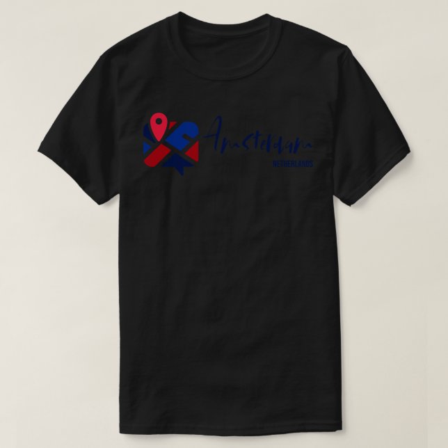 T-shirt Amsterdam (Design devant)
