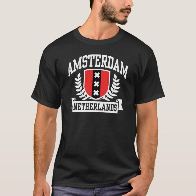 T-shirt Amsterdam (Devant)