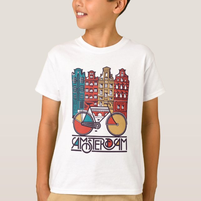 T-shirt Amsterdam (Devant)