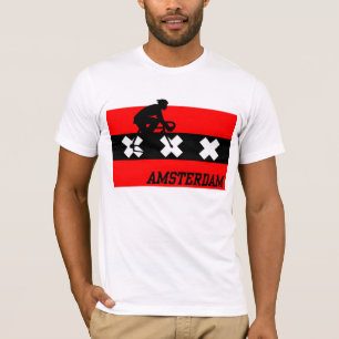 T-shirt Amsterdam Cycling Homme