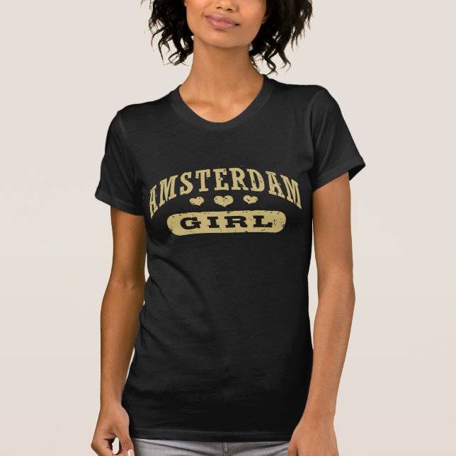 T-shirt Amsterdam fille (Devant)