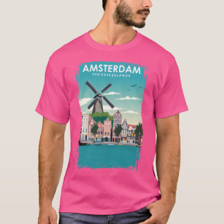 T-shirt Amsterdam Travel