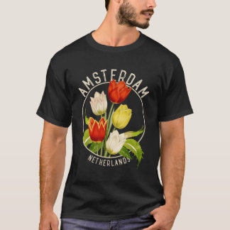 T-shirt Amsterdam Tulip Festival The Pays-Bas Bulb