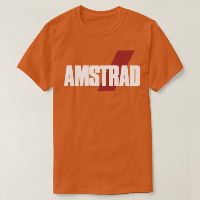 T-shirt Amstrad Transparent (Design devant)