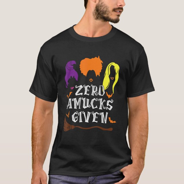 T-shirt Amuck Halloween Witch Zero Amucks Donné Costume (Devant)