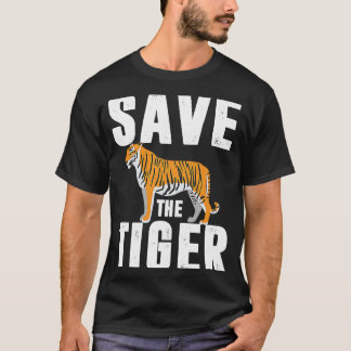 T-shirt amur tiger cage grand chat gros chats tigre asiati