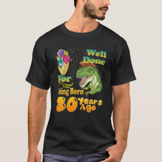 T-shirt Amusant 30E Anniversaire Bien Fait Pour Être Né 30