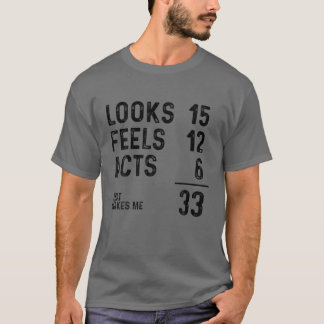 T-shirt Amusant 33 Ans 33E Anniversaire Né En 1989