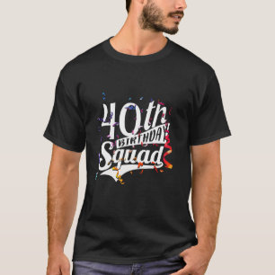 T-shirt Amusant 40e anniversaire pour hommes femmes 1981 S