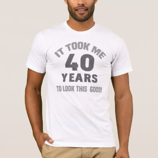 T-shirt Amusant 40ème anniversaire