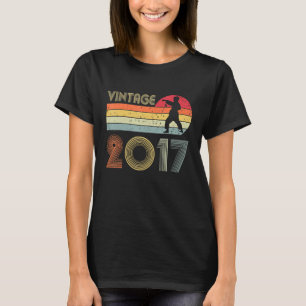 T-shirt Amusant 5Anniversaire Karate Taekwondo 5 ans Vinta