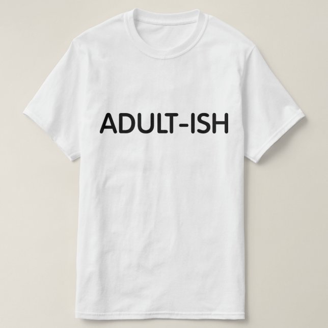 T-shirt Amusant Adulte (Design devant)