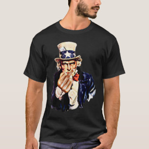 T-shirt Amusant Adulte Humour Patriotique Vêtements 4 juil