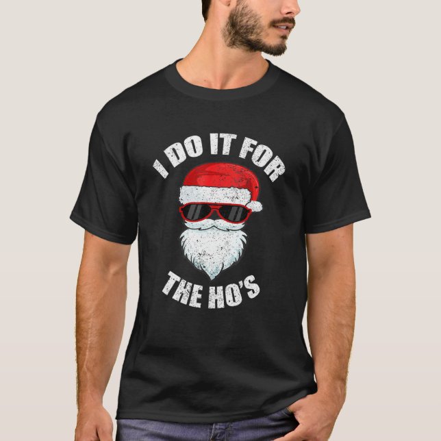 T-shirt Amusant Adulte Naughty Christmas Dirty Pajama Ho P (Devant)