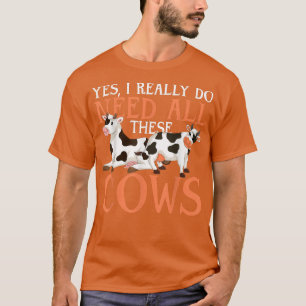 T-shirt Amusant Agriculteur D'Animaux De Ferme Oui J'Ai Vr