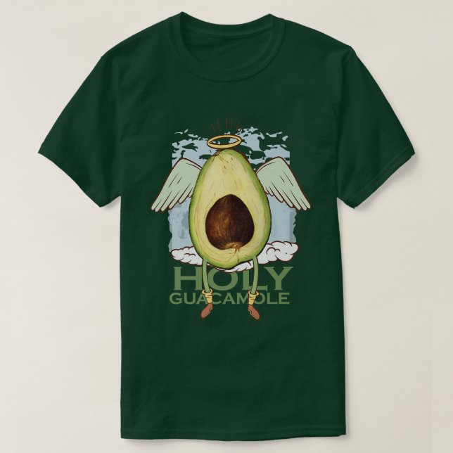 T-shirt Amusant ange d'avocat (Design devant)