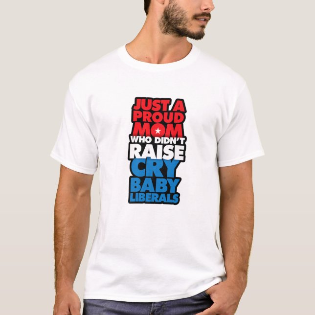 T-shirt Amusant anti-libéral fier du M républicain conserv (Devant)