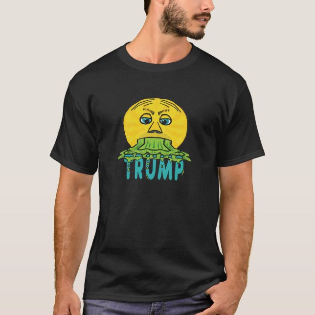 T-shirt Amusant anti-Trump (Devant)