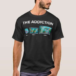 T-shirt Amusant Aquarium Designs Pour Hommes Femmes Poisso