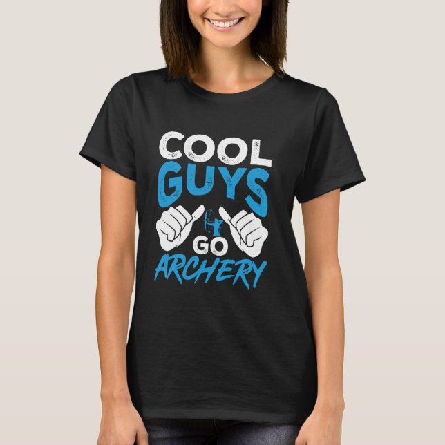 T-shirt Amusant Archer Cool gars Go Archer (Devant)