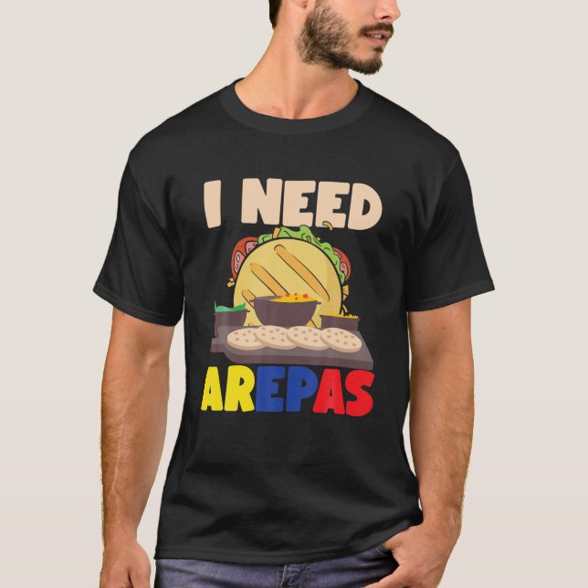 T-shirt Amusant Arepa (Devant)