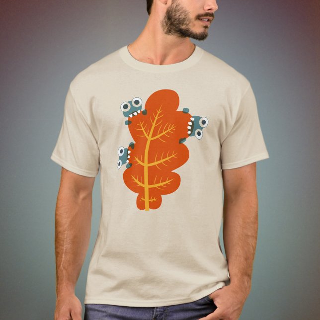 T-shirt Amusant automne Leaf Nature Lover automne saison (Créateur téléchargé)