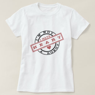 T-shirt amusant avec timbre texte - personnalisabl