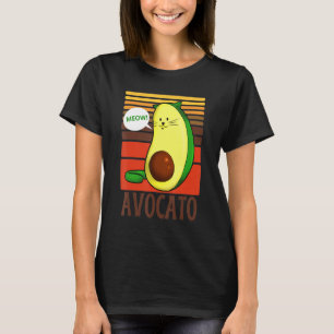 T-shirt Amusant Avocado Avocato Ca Pour Chats