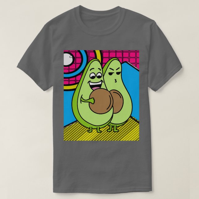 T-shirt Amusant Avocado Fruit 11 (Design devant)