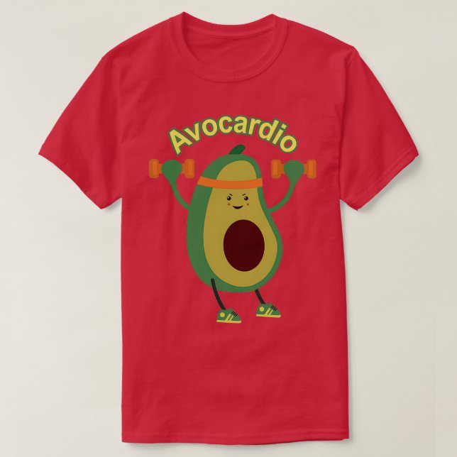 T-shirt Amusant Avocado Surf 5 1 (Design devant)