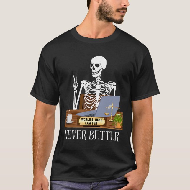 T-shirt Amusant avocat Halloween (Devant)