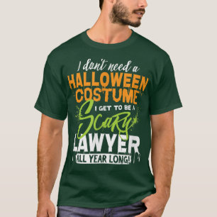 T-shirt Amusant Avocat-Scaire Costume Halloween 2824