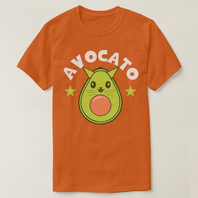T-shirt Amusant Avocato Avocato Guacamole Amoureux des cha (Design devant)