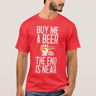 T-shirt Amusant Bachelor Party Acheter Moi Une Bière Je Ob