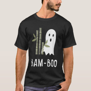 T-shirt Amusant Bamboo Halloween Costume Asiatique Boo Gho