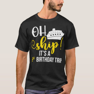 T-shirt Amusant bateau 60e anniversaire de croisière amour