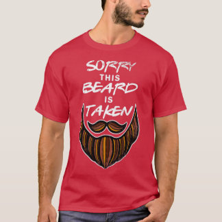 T-shirt Amusant Beard partenaire Humour mari de jeu de mot