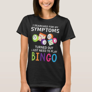 T-shirt Amusant Bingo Bingo Bingo Gamer